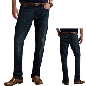 Polo Ralph Lauren Varick Slim Straight Dark Wash Jeans Size 32x32